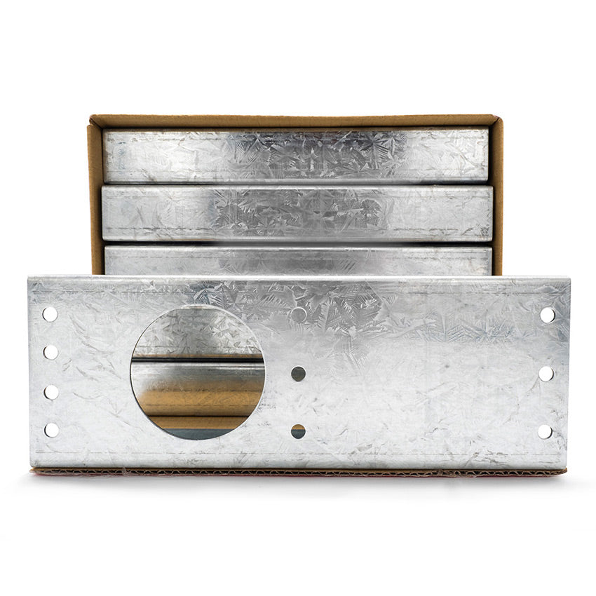 Frame Fix, Top Plate/Stiffener 240x86x35/35mm - Galvanised (Pryda)
