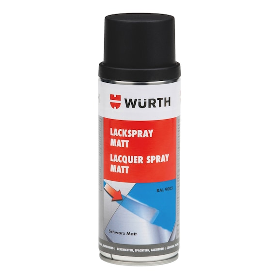Black Paint, Matt - 400ml