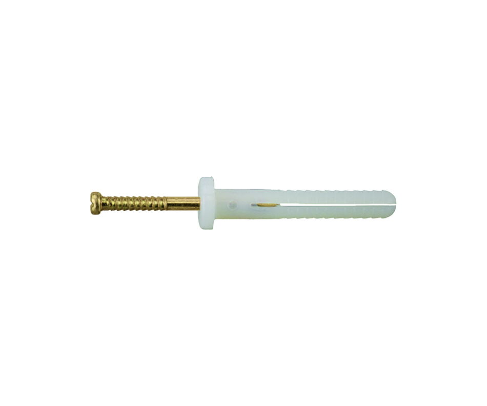 Nylon Nail In Anchor - 5 x 25mm Round Head