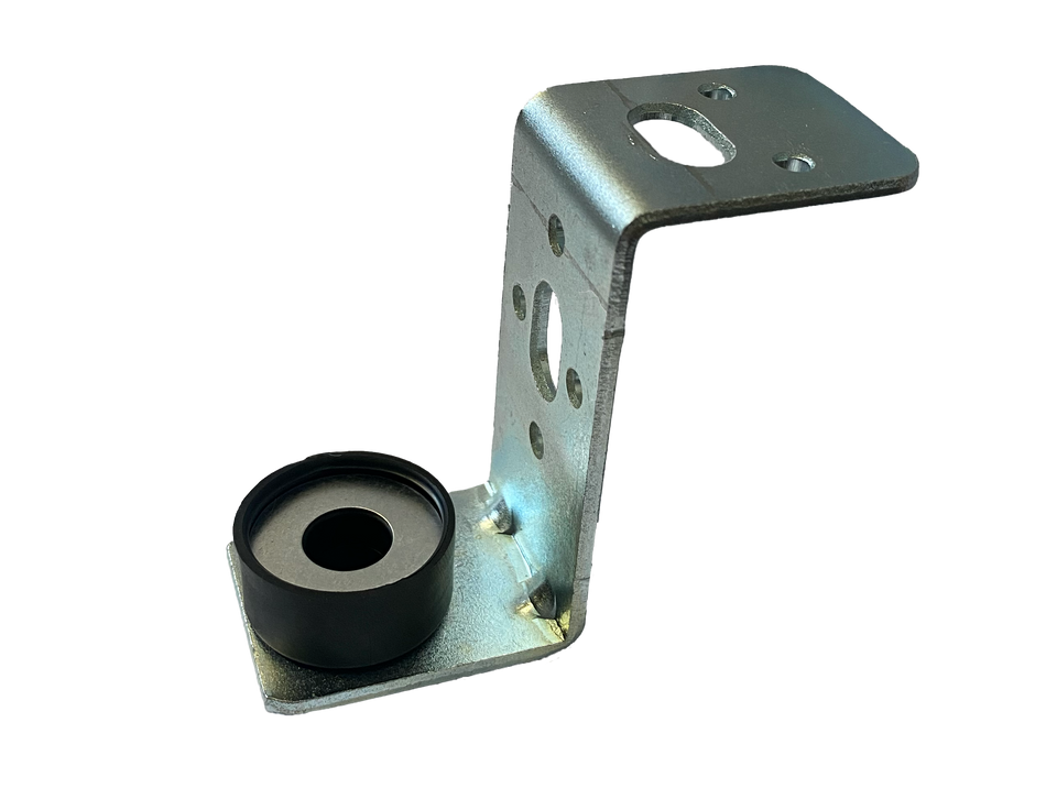 Duct Bracket Z - Zinc Plated (Includes Isolator Pad)