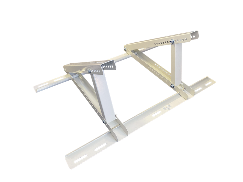 Roof Bracket R822 Adjustable - 800x500x250mm Powdercoated White