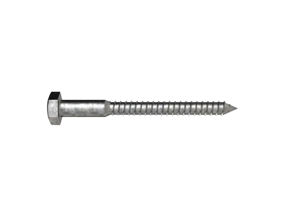 Coach Screw Hex Timber - Galvanised