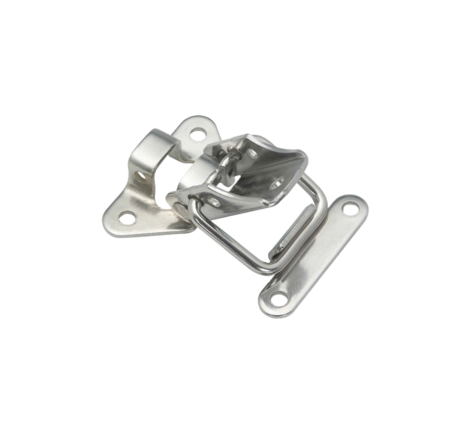Hold-Down Latch - Nickel-Plated (with Strike)