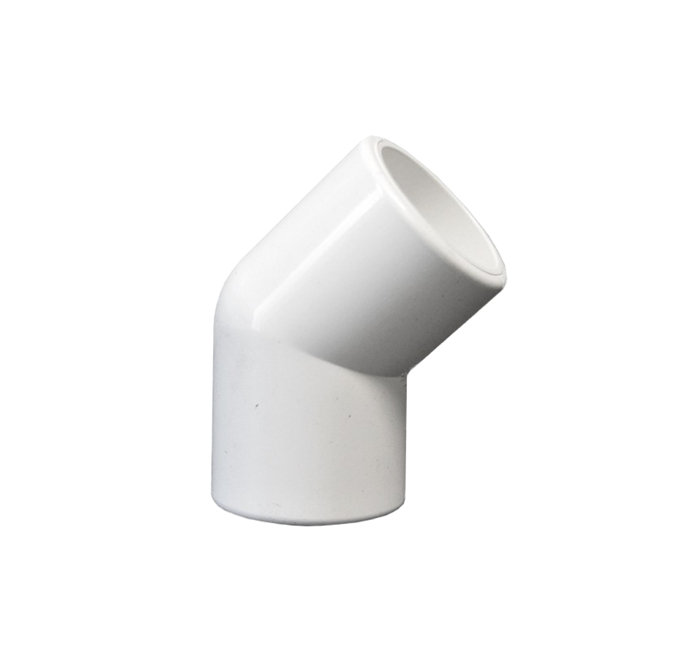 PVC Pipe Elbow - 45 Degree