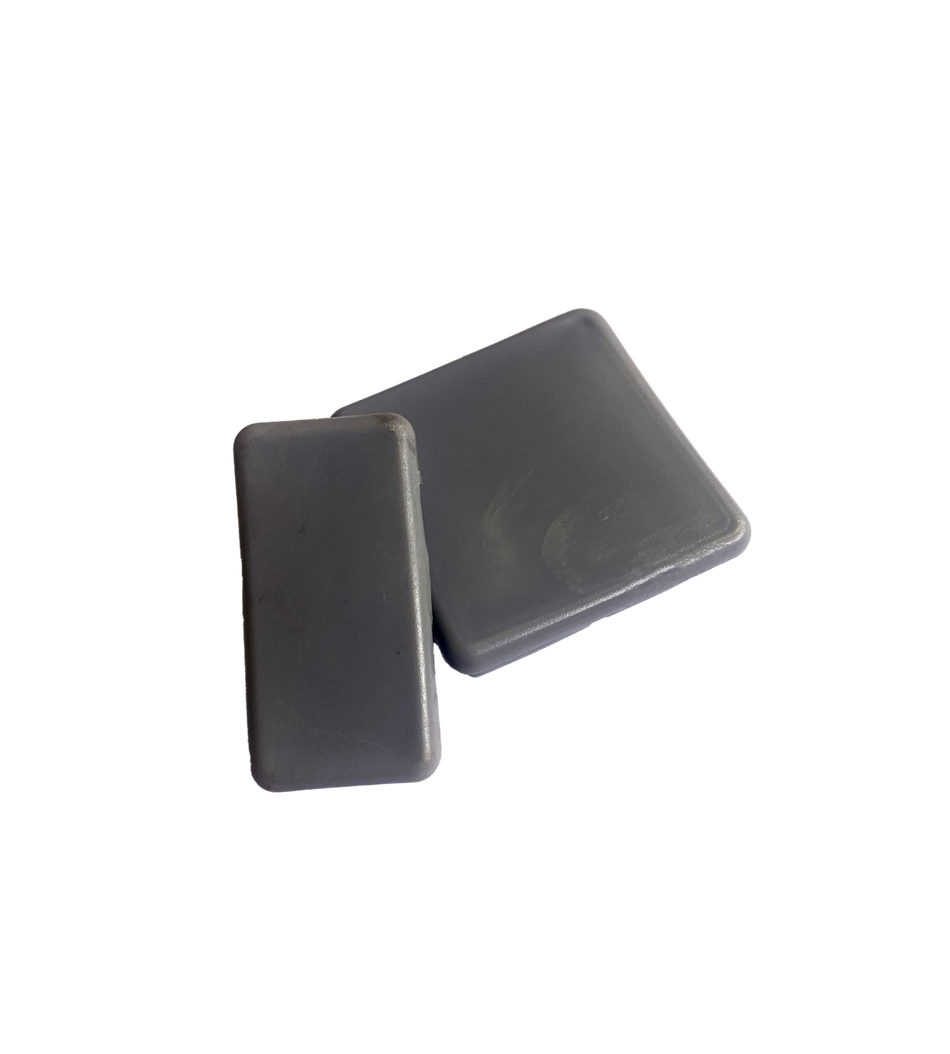 Strut End Cap, Plastic - Grey