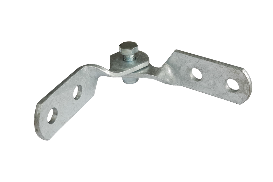 Strut, 4 Hole Swivel Bracket Joining Plate - Zinc Plated