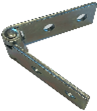 Strut Bracket 4 Hole Swivel Heavy Duty (2 Holes each side) - Zinc Plated