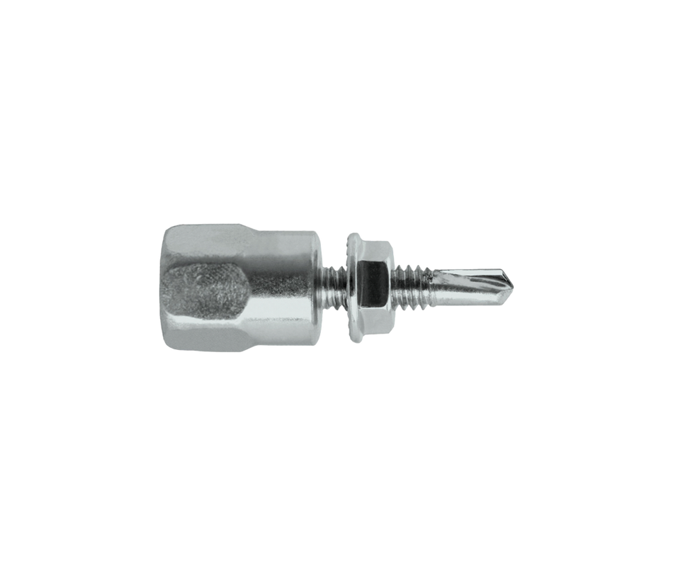 Vertigo M10 Steel with Nut Fastener - Zinc Plated