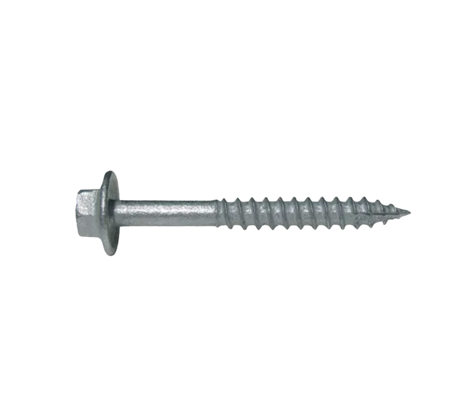Tech Screws - Wood Self Drilling Hex Head - Galvanised