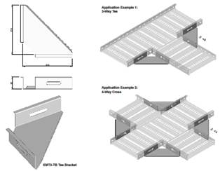 Cable Tray - Hold Down Z Bracket Pregalvanised