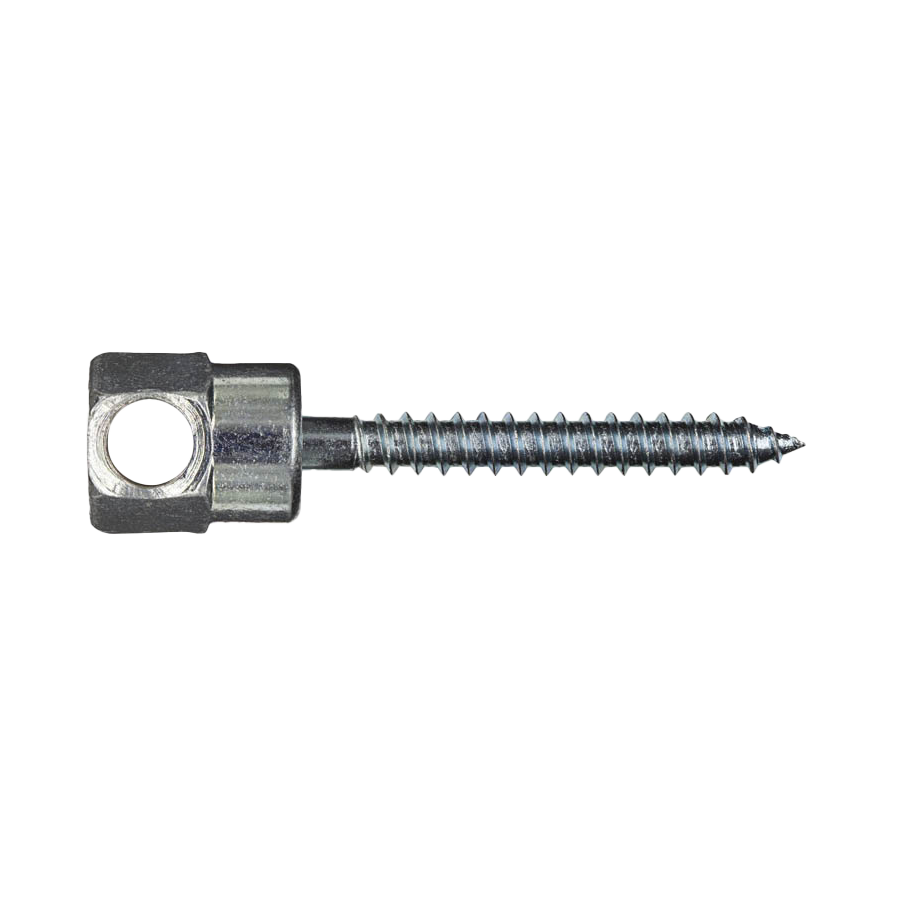 Fastener Side View Vertigo Fastener, Timber Side Hanger 50mm - Zinc Plated – Aircon Flange Ltd